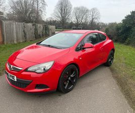 VAUXHALL, ASTRA GTC, HATCHBACK, 2012, MANUAL, 1686 (CC), 3 DOORS