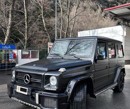 2017 MERCEDES-BENZ G-CLASS G63 'EXCLUSIVE EDITION' A ANDORRA LA VELLA