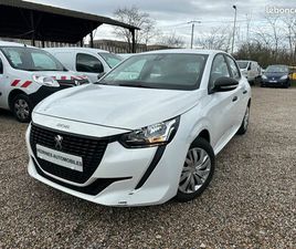 PEUGEOT 208 1.5 BLUEHDI 100CV 2 PLACES DERIV-VP VASP 1ERE MAIN BLANC GLACIER