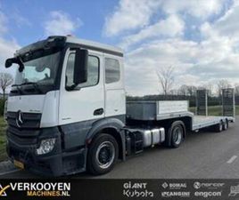 MERCEDES ACTROS 2018 MERCEDES BENZ ACTROS 1836 + VELDHUIZEN P48-2 SEMI DIEPL — VRACHTWAGENS — MARKTPLAATS