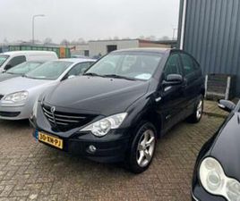 SSANGYONG ACTYON 2.3 A230 2WD 2007 ZWART GAS G3 1899EURO — SSANGYONG — MARKTPLAATS