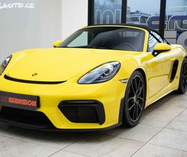 PORSCHE 718 BOXSTER SPYDER PORSCHE BOXSTER 718 SPYDER PDK/CARBON/APPROVED