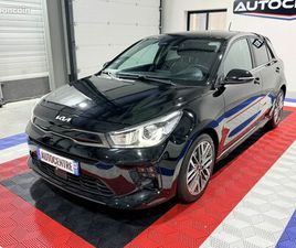KIA RIO 1.0 TGDI 120 CH GT-LINE DE 1 ERE MAIN / CAMERA DE RECUL / CARPLAY / SEMI CUIR / JANTES ALU / GARANTIE