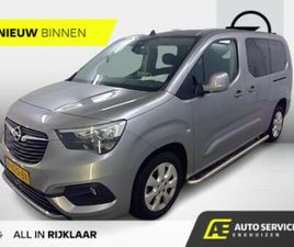 OPEL COMBO TOUR OPEL COMBO TOUR 1.2 TURBO L2H1 EDITION 7P. ONDERWEG | NL-AUTO | UNIEKE KM STAND | GEHEEL RIJKLAAR INCL. GARANTIE! | ALS NIEUW | 7 PERSOONS | CARPLAY | SIDE BARS