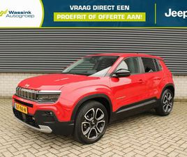 JEEP AVENGER ALTITUDE 100PK I 18 INCH VELGEN I ALL-SEASONBANDEN I ADAPTIVE CRUISE CONTROL I TREKHAAK I APPLE CARPLAY/ANDROID AUTO