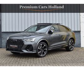 AUDI Q3 SPORTBACK 45 TFSI E S-LINE 245 PK PANO ROOD STIKSEL LEDER TREKHAAK NAVI CAMERA 19 INCH