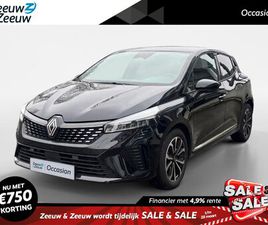 RENAULT CLIO 1.6 E-TECH FULL HYBRID 145 TECHNO AUTOMAAT AIRCO CRUISE CONTROLE PARKEERSENSOREN APPLE CARPLAY ANDROID AUTO ZEER MOOIE AUTO DEALER ONDERHOUDEN