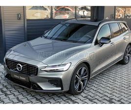 VOLVO V60 2.0 [T6] TWIN ENGINE AWD R-DESIGN GEARTRONIC MO-I. VEZETETT SZERVIZKÖNYV. GARANCIÁLIS 77.986 KM