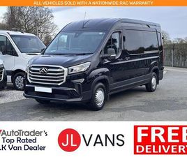 MAXUS DELIVER 9 2.0 D20 FWD L3 H2 EURO 6 (START/STOP) 5DR