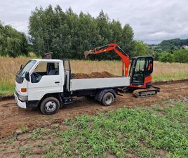 TOYOTA DYNA TOYOTA DYNA WYWROTKA KIPER 3 STRONY PO REMONCIE ALUMINIOWA ZABUDOWA SŁAWKOWICE • OLX.PL