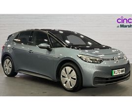 VOLKSWAGEN ID.3 150KW LIFE PRO PERFORMANCE 58KWH 5DR AUTO