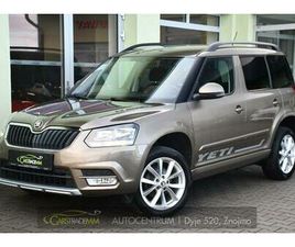SKODA YETI ŠKODA YETI 1.4TSI DSG TAŽNÉ VYHŘ.SEDAČKY