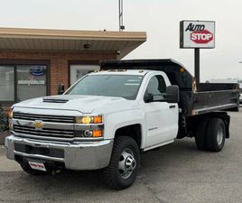 CHEVROLET SILVERADO 3500HD REGULAR CAB 2017 CHEVROLET SILVERADO 3500HD CC DUMP BED WORK TRUCK 4X4