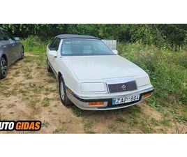CHRYSLER LE BARON CHRYSLER LE BARON VR6 1991 M | SKELBIMAS | 0138733772