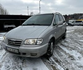 HYUNDAI TRAJET HYUNDAI TRAJET 2.0 BENZYNA 7 OSOBOWY + HAK