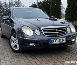 MERCEDES E-KLASA W211 LIFT 2009R. AVANTGARDE 3.0CDI 224KM, ZADBANY 1WŁ WROCŁAW - SPRZEDAJEMY.PL