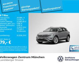 T-ROC 1.5 TSI STYLE LED NAVI PARKASSIST REARVIEW EKLAPPE APP DSG