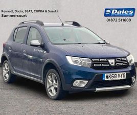 2018 DACIA SANDERO STEPWAY SANDERO STEPWAY 0.9 TCE COMFORT 5DR HATCHBACK HATCHBACK PETROL MANUAL