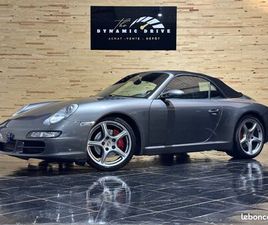 PORSCHE 911 CARRERA CABRIOLET 997 S CABRIOLET 3.8I - PACK CHRONO - BOSE - SUIVI COMPLET - LIGNE D'ÉCHAPPEMENT EVOX