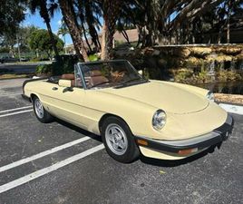 1984 ALFA ROMEO SPIDER