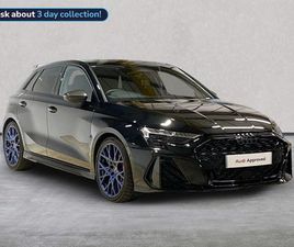 AUDI RS3 RS 3 TFSI QUATTRO 400 CARBON BLACK 5DR S TRONIC