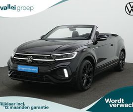 VOLKSWAGEN T-ROC CABRIO - 1.5 TSI 150 PK DSG R-LINE | IQ LIGHT | ACHTERUITRIJCAMERA | STUUR/STOELVERWARMING | SPORTO