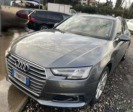 AUDI A4 AVANT G TRON AVANT 2.0 TFSI G-TRON BUSINESS SPORT 170CV S-TRONIC