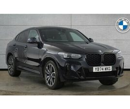 BMW X4 XDRIVE 20D BMW X4 XDRIVE20D M SPORT 2.0 5DR