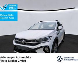 VOLKSWAGEN TAIGO VOLKSWAGEN TAIGO R-LINE 1.5 TSI AHK LED AUTOMATIK UVM