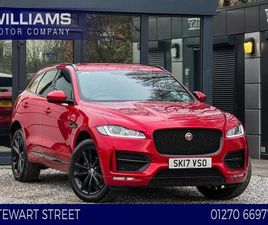 JAGUAR F-PACE D180 2.0 D180 R-SPORT AUTO AWD EURO 6 (START/STOP) 5DR