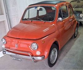 FIAT 500 500L DOCUMENTI E TARGA ORIGINALI ASI TUTTA RESTAURATA NEL 2004