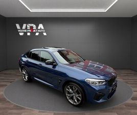 BMW X4 X4M COMPETITION BMW X4 X4M COMPETITION 3.0I 510 CH - XDRIVE • HUD CAMERA 360° TOIT PANORAMIQUE CUIR LED ADAPTATIFS