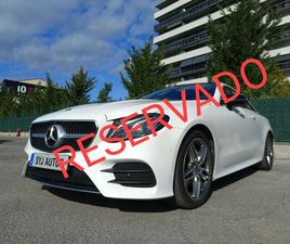 MERCEDES CLASSE E COUPE E 220 MERCEDES-BENZ CLASE E E 220 D COUPÉ