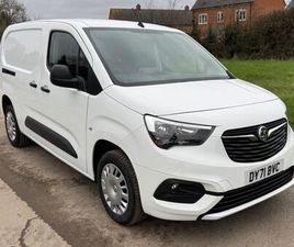 2019 VAUXHALL COMBO SPORTIVE 1.5 TURBO D 100PS L2 LWB WHITE VAN *32,495 MILES*