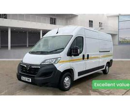 2022 VAUXHALL MOVANO 2.2 TURBO D 140PS H2 VAN DYNAMIC PANEL VAN DIESEL MANUAL