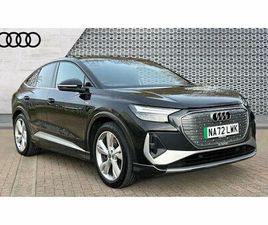 AUDI Q4 SPORTBACK E-TRON 40 AUDI Q4 SPORTBACK E-TRON S LINE 40