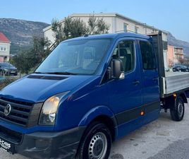 VW CRAFTER 2,0 TDI DOKA —93.000KM—DUPLA KABINA—7 SJEDALA—REG.GOD.DANA!, 2013 GOD.