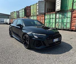 AUDI A3 RS 3 SPB NERA NERA STRAFULLL