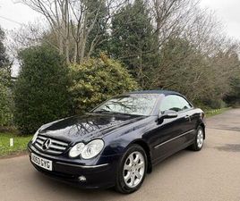 3.2 CLK320 ELEGANCE CABRIOLET 2DR