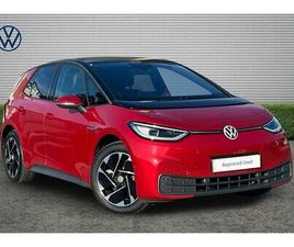 VOLKSWAGEN ID.3 - 150KW FAMILY PRO PERFORMANCE 58KWH 5DR AUTO