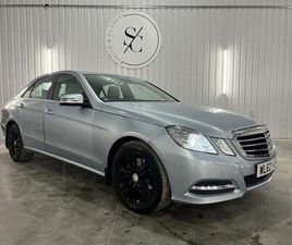 MERCEDES CLASSE E E 350 MERCEDES-BENZ E CLASS 3.5 E350 V6 BLUEEFFICIENCY AVANTGARDE 2013