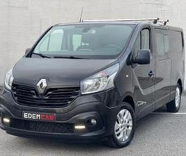 ② RENAULT TRAFIC BI-TURBO 145CH DOUBLE CABINE 5 PL. — CAMIONNETTES & UTILITAIRES — 2EMEMAIN