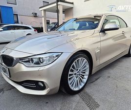 BMW SERIE 4 CABRIO 428 BMW SERIJA 4 CABRIO: 428I LUXURY LINE HARDTOP ODLIČNO OHRANJENO JAMST..