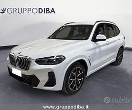 BMW X3 XDRIVE 20D BMW X3 G01 2021 XDRIVE20D MHEV 48V MSPORT AUTO