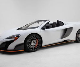 2016 MCLAREN 675LT SPIDER