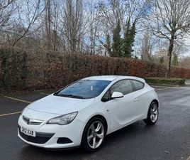 VAUXHALL, ASTRA GTC, HATCHBACK, 2012, MANUAL, 1364 (CC), 3 DOORS