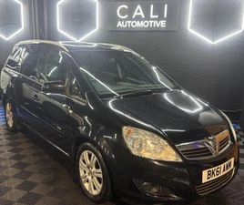 VAUXHALL ZAFIRA 1.8 16V DESIGN EURO 5 5DR PETROL MANUAL