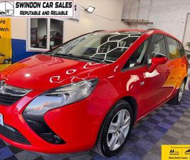 VAUXHALL ZAFIRA TOURER 1.4I TURBO EXCLUSIV EURO 6 5DR PETROL MANUAL