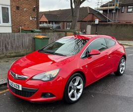 VAUXHALL, ASTRA GTC, HATCHBACK, 2012, MANUAL, 1598 (CC), 3 DOORS