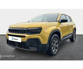 JEEP AVENGER 1.2 TURBO T3 110CH MHEV LONGITUDE BVR6 EHYBRID